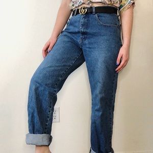 Vintage Authentic YSL High Wasted Mom Jeans